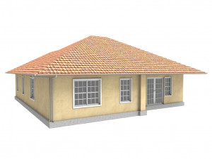 mediterranean style house 3D Model