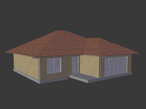 mediterranean style house 3D Model