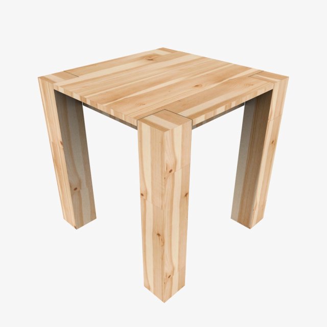 3d modern wooden table model 3D Модель .c4d .max .obj .3ds .fbx .stl .blend 