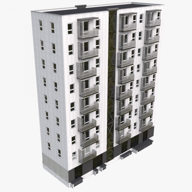new european flat 3Dモデル .c4d .max .obj .3ds .fbx .stl .blend 
