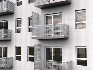 new european flat 3Dモデル