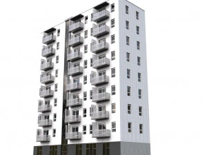 new european flat 3D Model