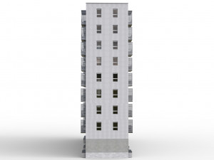new european flat 3Dモデル