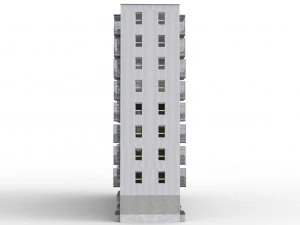 new european flat 3D Model