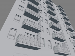 new european flat 3Dモデル