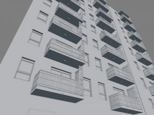 new european flat 3D Model