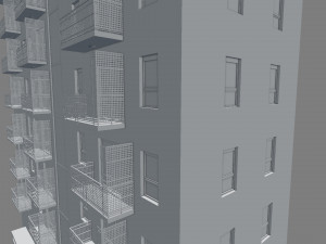 new european flat 3Dモデル
