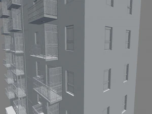 new european flat 3D Model