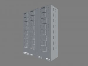 new european flat 3D Model