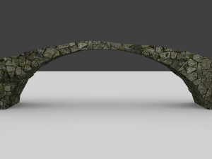 old stone bridge 3Dモデル