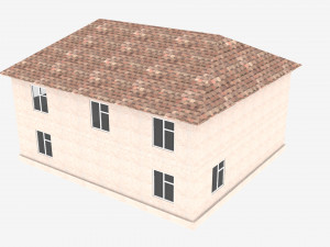 private house 2 model 3D Model