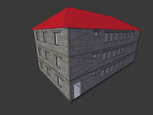 school building 3D Модель