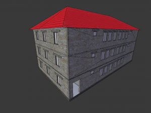 school building 3D Model