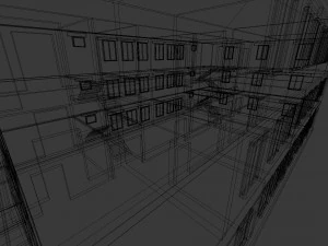 school building 3D Model