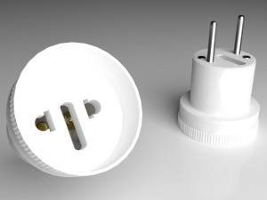 socket adapter Modelo 3D