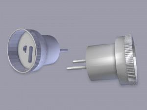 socket adapter Modelo 3D