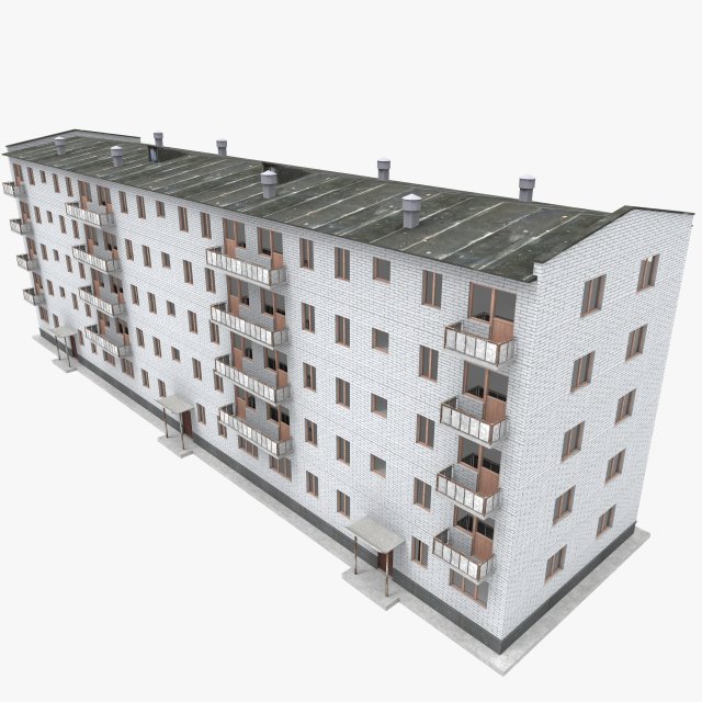 soviet khrushchev 3D मॉडल .c4d .max .obj .3ds .fbx .stl .blend 