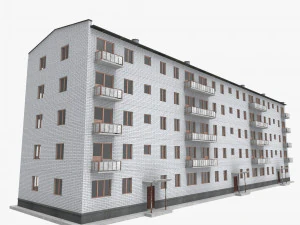 soviet khrushchev 3D Model