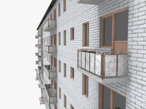 soviet khrushchev 3D मॉडल