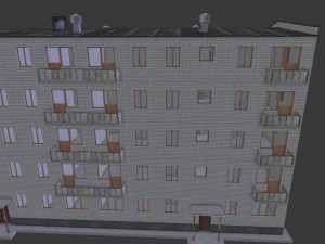 soviet khrushchev 3D मॉडल
