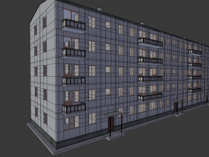soviet khrushchev 3D मॉडल