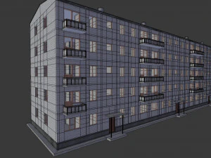 soviet khrushchev 3D Model