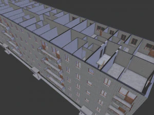 soviet khrushchev 3D Model