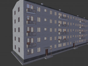soviet khrushchev 3D मॉडल