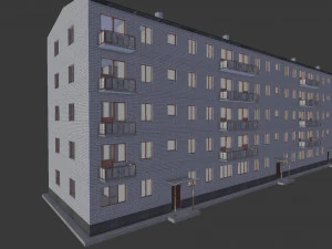soviet khrushchev 3D Model