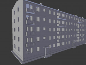 soviet khrushchev 3D मॉडल