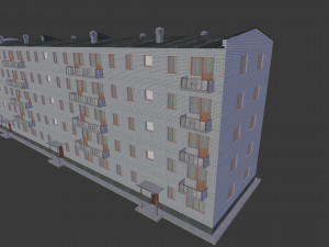 soviet khrushchev 3D मॉडल