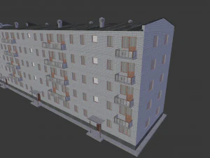 soviet khrushchev 3D Model
