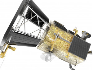 3d space probe parker Modelo 3D
