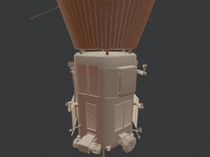 3d space probe parker 3D Model