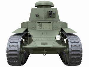 t-18ms-1 soviet light tank 3D Model