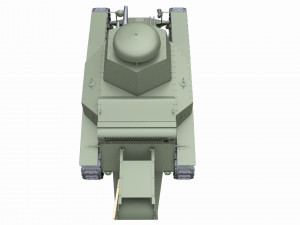 t-18ms-1 soviet light tank 3D Модель