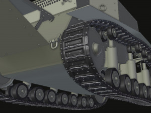t-18ms-1 soviet light tank 3D Модель
