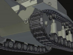 t-18ms-1 soviet light tank 3D Model