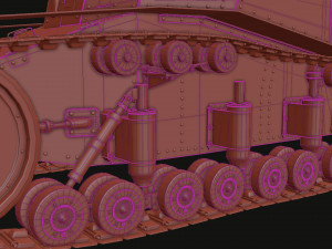 t-18ms-1 soviet light tank 3D Модель