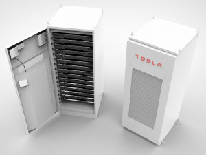 tesla powerpack Modèle 3D