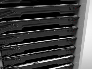 tesla powerpack 3D 模型