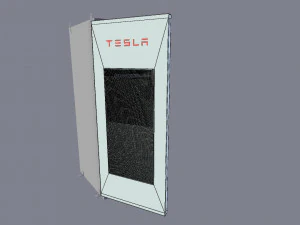 alimentatore tesla Modello 3D