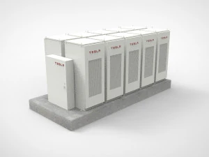 tesla powerpack 3D Model