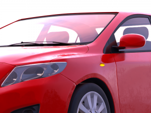 toyota corolla 2008 3Dモデル