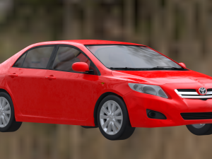 toyota corolla 2008 3Dモデル