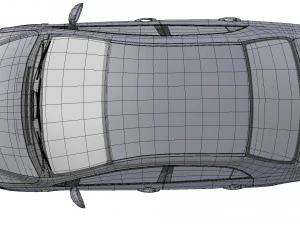 toyota corolla 2008 3D Model