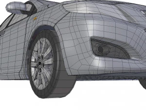 toyota corolla 2008 3D Model