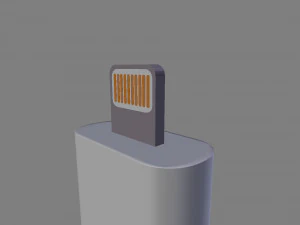 usb trunk 3D Model