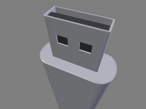 usb trunk Modelo 3D