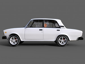 vaz2107 3D मॉडल